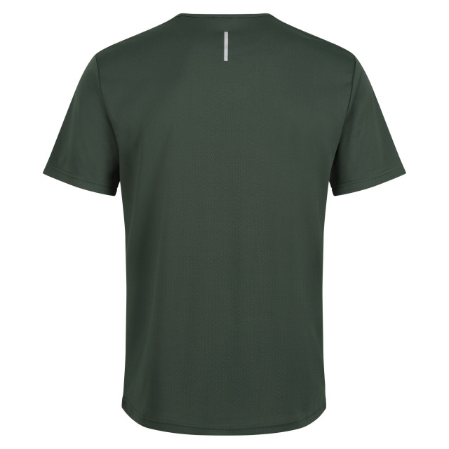 Regatta Heren pro reflecterend vochtafvoerend t-shirt UTRG9348_darkgreen large