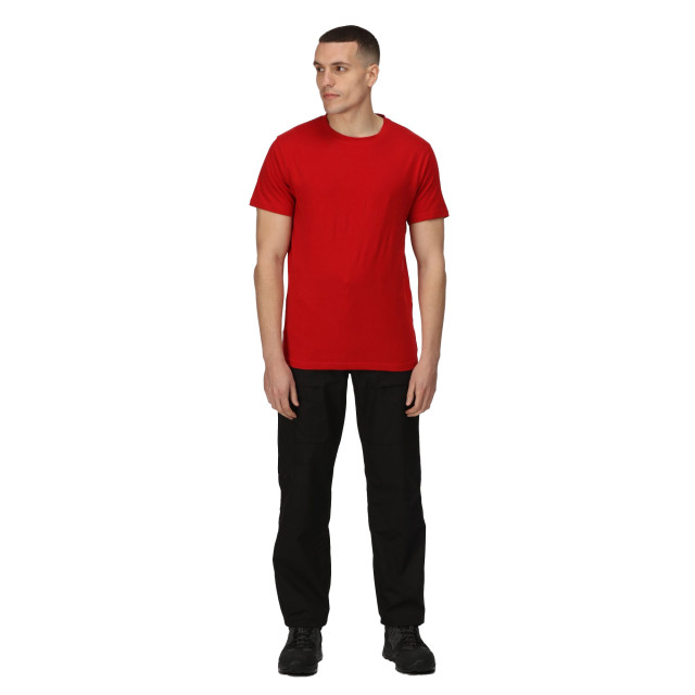 Regatta Heren pro cotton soft touch t-shirt UTRG9347_classicred large