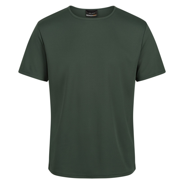 Regatta Heren pro reflecterend vochtafvoerend t-shirt UTRG9348_darkgreen large