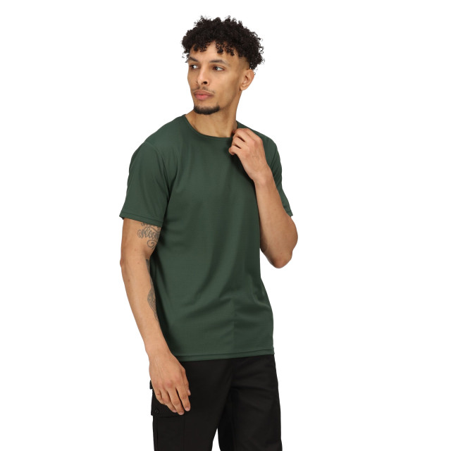 Regatta Heren pro reflecterend vochtafvoerend t-shirt UTRG9348_darkgreen large