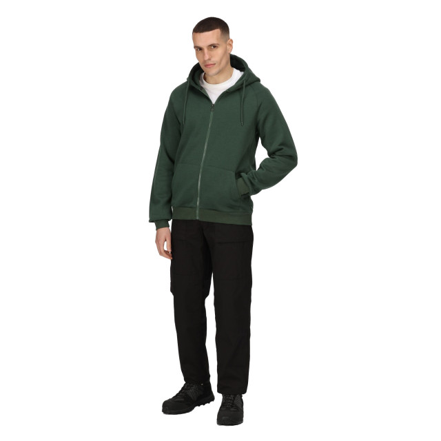 Regatta Heren pro full zip hoodie UTRG9346_darkgreen large