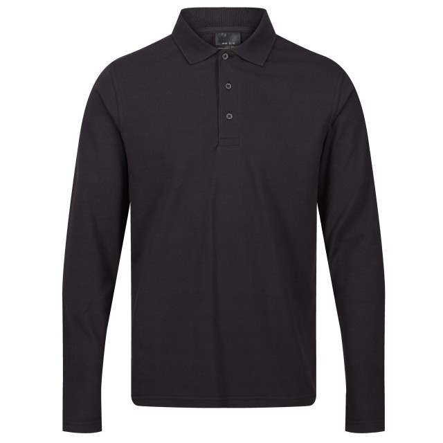 Regatta Heren pro poloshirt met lange mouwen UTRG9339_sealgrey large