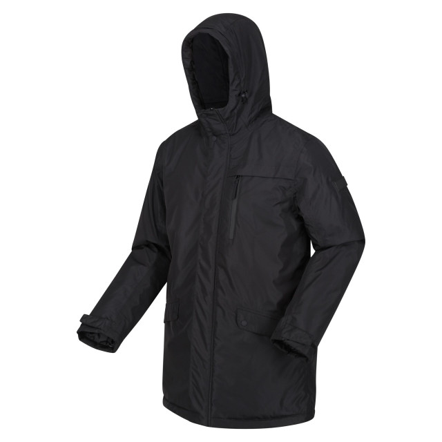 Regatta Heren penbreak waterdichte jas UTRG9301_black large Regatta Heren penbreak waterdichte jas UTRG9301_black large