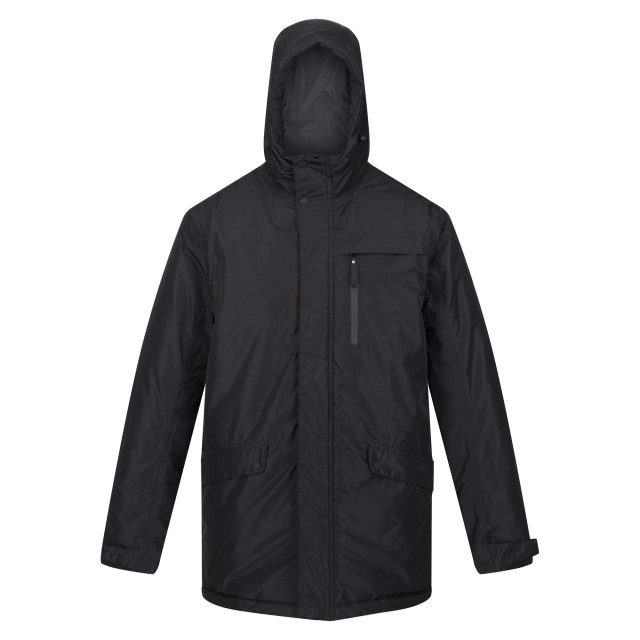 Regatta Heren penbreak waterdichte jas UTRG9301_black large Regatta Heren penbreak waterdichte jas UTRG9301_black large