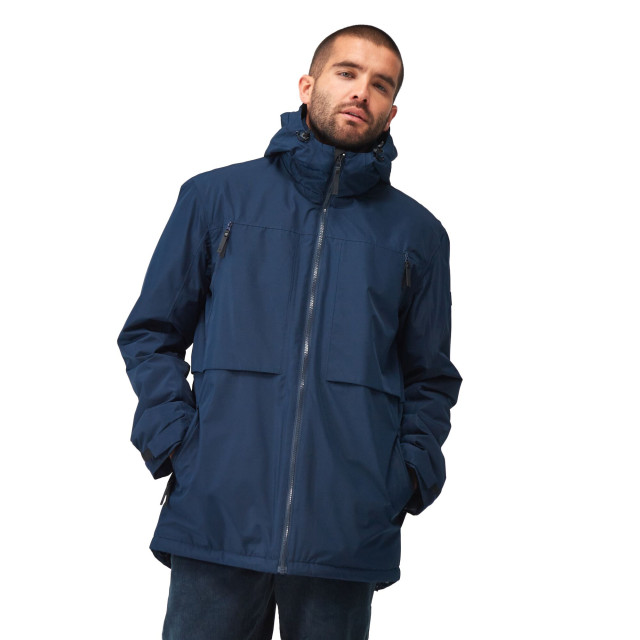 Regatta Heren larrick waterdichte jas UTRG9302_navy large Regatta Heren larrick waterdichte jas UTRG9302_navy large