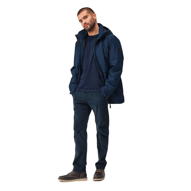 Regatta Heren larrick waterdichte jas UTRG9302_navy large Regatta Heren larrick waterdichte jas UTRG9302_navy large