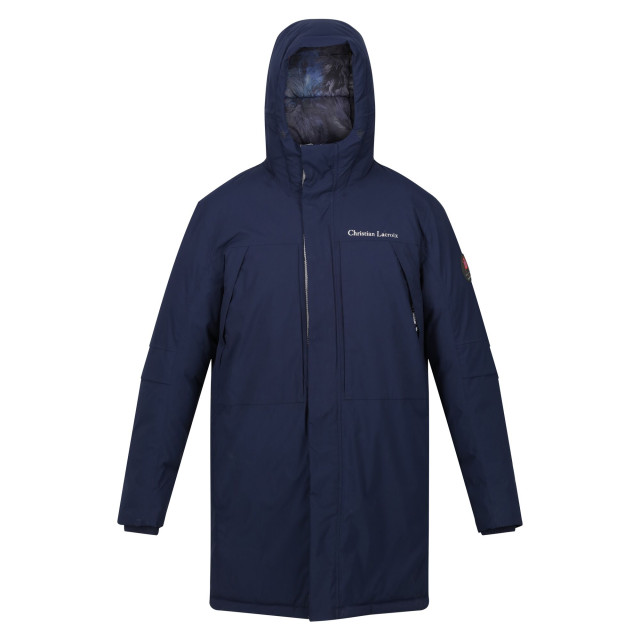 Regatta Christian lacroix gewatteerde lange waterdichte jas heren UTRG9293_navy large Regatta Christian lacroix gewatteerde lange waterdichte jas heren UTRG9293_navy large