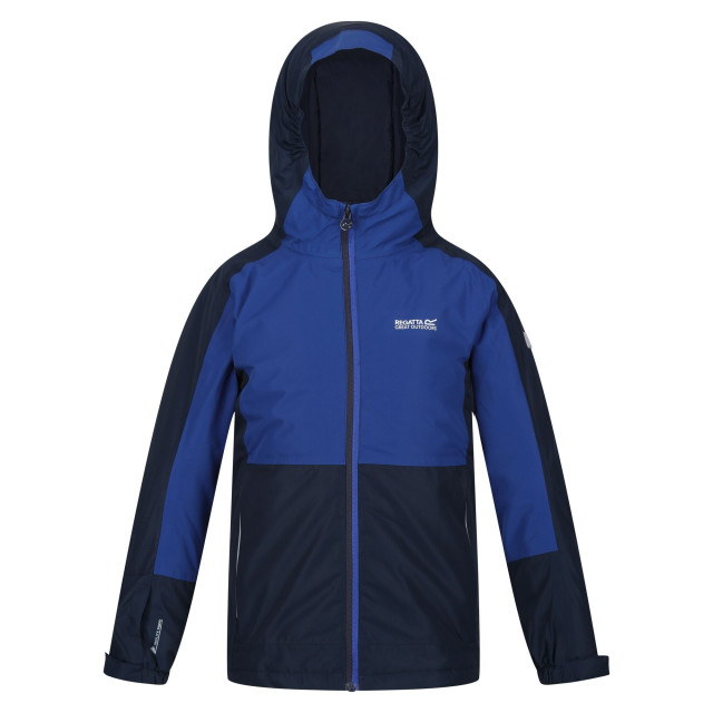 Regatta Kinderen/kinderen beamz iii waterdichte jas UTRG9185_navynewroyal large Regatta Kinderen/kinderen beamz iii waterdichte jas UTRG9185_navynewroyal large