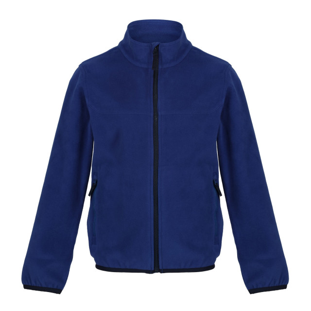 Regatta Kinder/kids microfleece full zip fleecejack UTRG9147_navy large