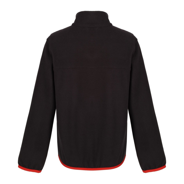 Regatta Kinder/kids microfleece full zip fleecejack UTRG9147_black large