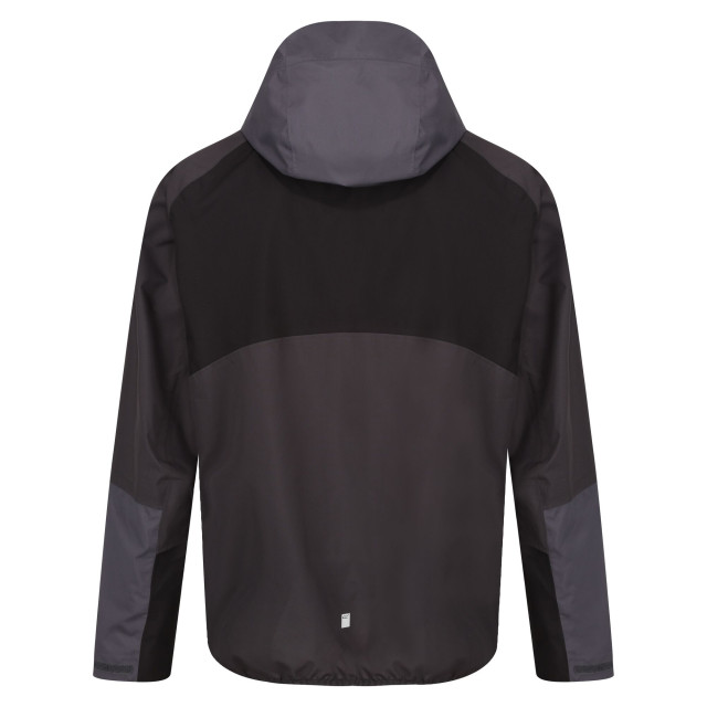 Regatta Heren deserto waterdichte jas met capuchon UTRG9149_ashblack large