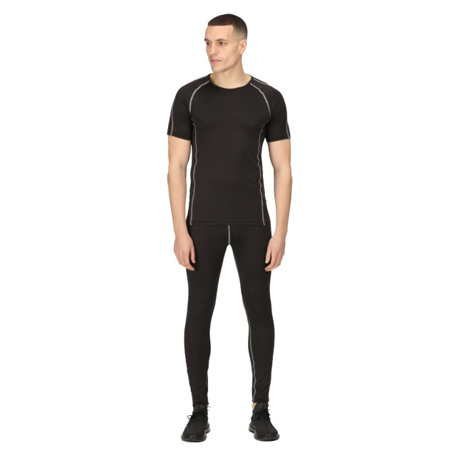 Regatta Heren pro base layer top met korte mouwen UTRG9146_black large