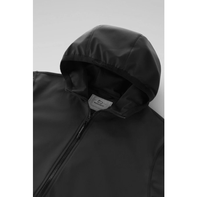 Woolrich Men soft shell full zip hoodie 149618915 large