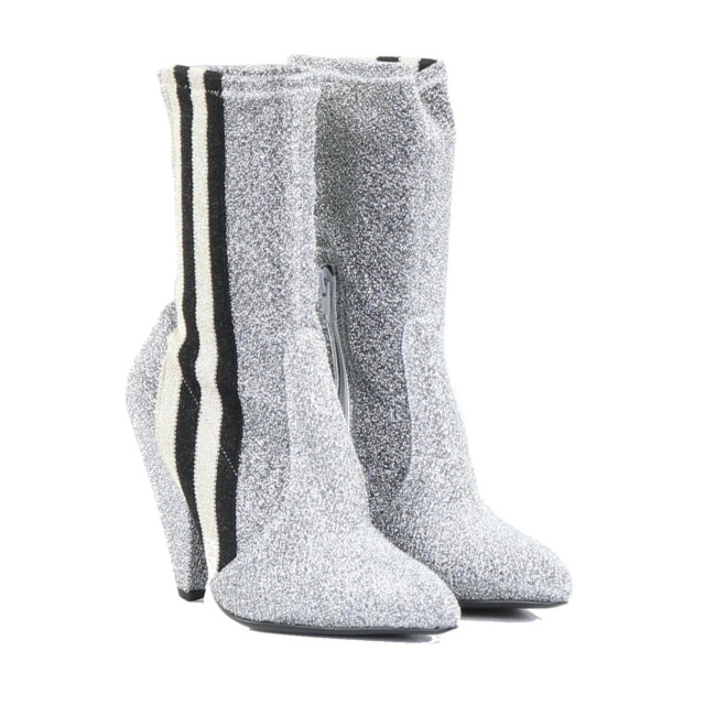 Giampaolo Viozzi Dames stretch glitterstripe A18-C07254F-Silver large