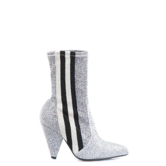 Giampaolo Viozzi Dames stretch glitterstripe A18-C07254F-Silver large