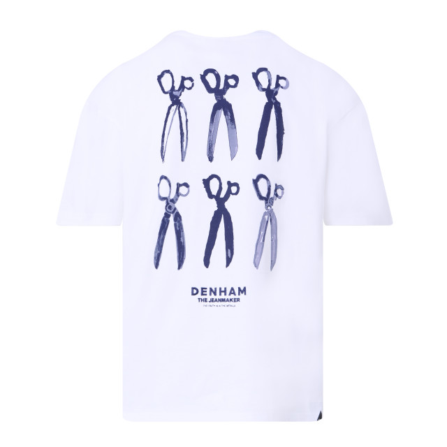 Denham Snip box t-shirt met korte mouwen 094453-001-L large