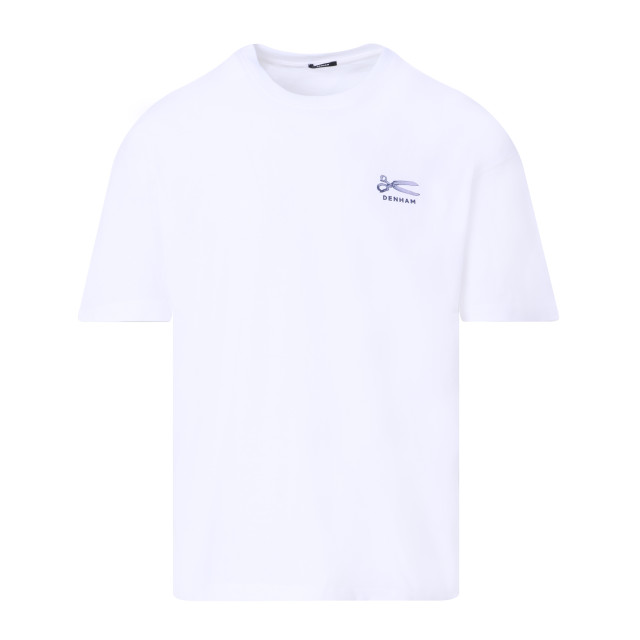 Denham Snip box t-shirt met korte mouwen 094453-001-L large