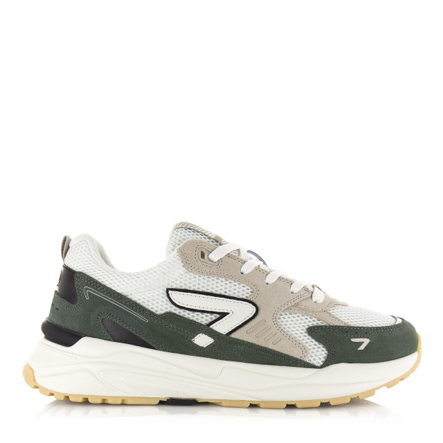 Hub  Grid | off white/sage green lage sneakers heren M6702S48-S24-A61 large
