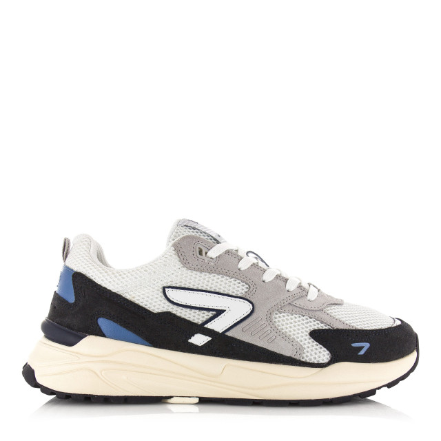 Hub  Grid | white/navy lage sneakers heren M6702S48-S24-A56 large