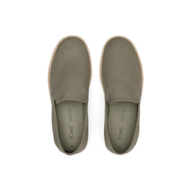 Toms Santiago 10020071 vetiver green canvas 3129 10020071 large