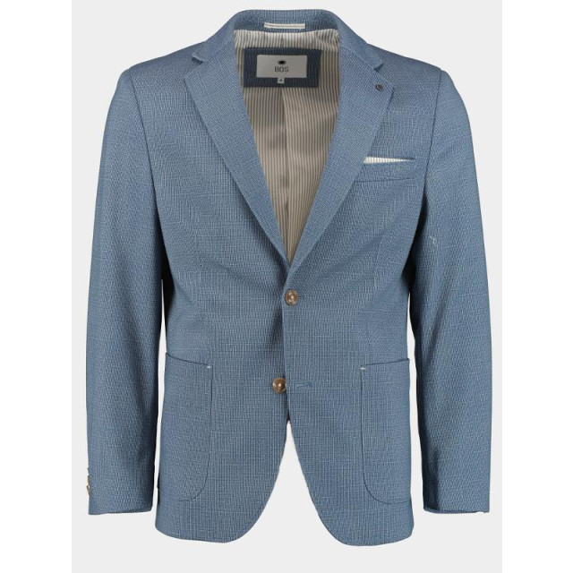 Bos Bright Blue Colbert d7,5 lommer jacket 241037lo44bo/290 navy 179848 large