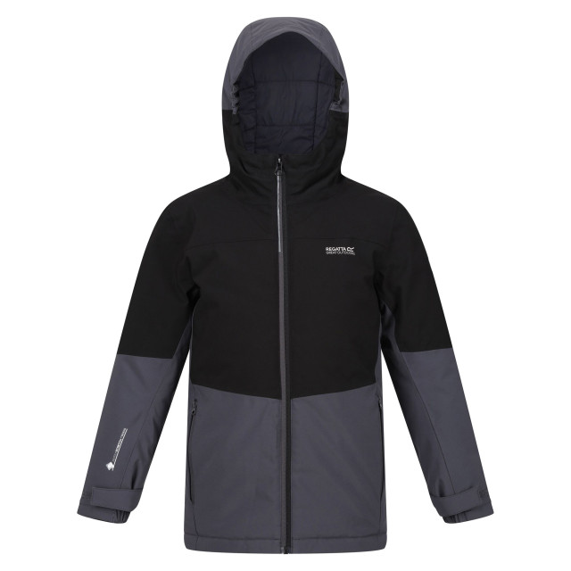 Regatta Kinder/kinder highton iv gewatteerde waterdichte jas UTRG9601_blacksealgrey large Regatta Kinder/kinder highton iv gewatteerde waterdichte jas UTRG9601_blacksealgrey large
