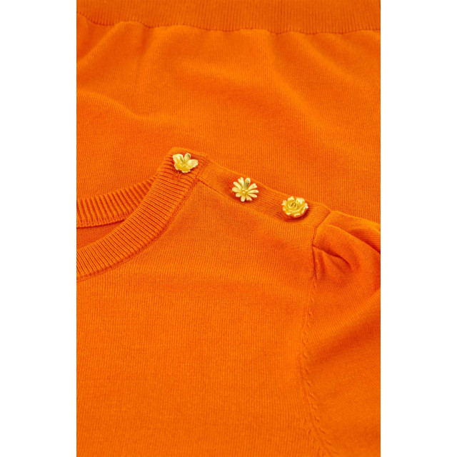 Fabienne Chapot Jolly pullover manarine orange CLT-175-PUL-SS24-5514 large
