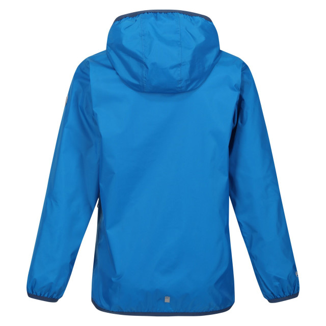Regatta Groot buitenshuis kinderen/kinderen lever ii packaway rain jacket UTRG1885_indigoblue large Regatta Groot buitenshuis kinderen/kinderen lever ii packaway rain jacket UTRG1885_indigoblue large