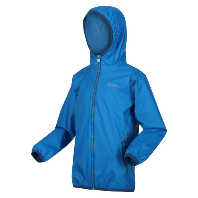 Regatta Groot buitenshuis kinderen/kinderen lever ii packaway rain jacket UTRG1885_indigoblue large Regatta Groot buitenshuis kinderen/kinderen lever ii packaway rain jacket UTRG1885_indigoblue large