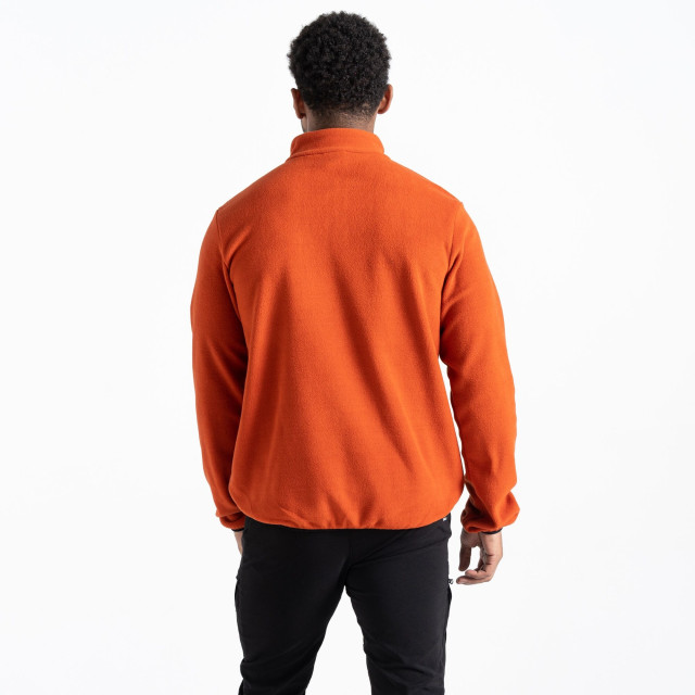 Dare2b Heren affinity zip neck fleece top UTRG8782_rooibosteabrown large Dare2b Heren affinity zip neck fleece top UTRG8782_rooibosteabrown large
