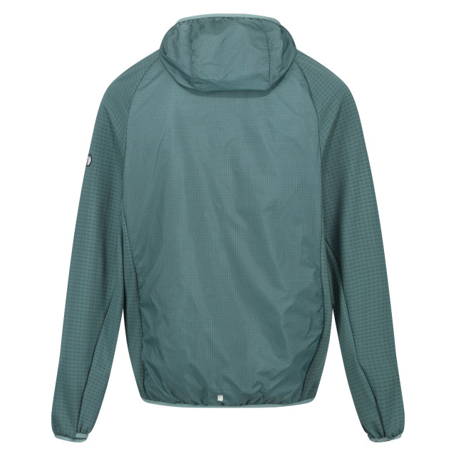 Regatta Heren highton lite hybride soft shell jas met capuchon UTRG9566_ivymossseapine large Regatta Heren highton lite hybride soft shell jas met capuchon UTRG9566_ivymossseapine large