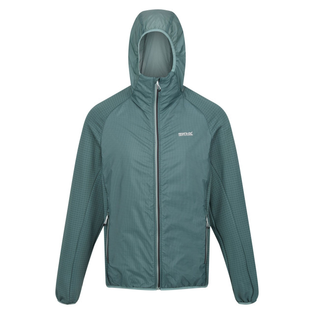 Regatta Heren highton lite hybride soft shell jas met capuchon UTRG9566_ivymossseapine large Regatta Heren highton lite hybride soft shell jas met capuchon UTRG9566_ivymossseapine large