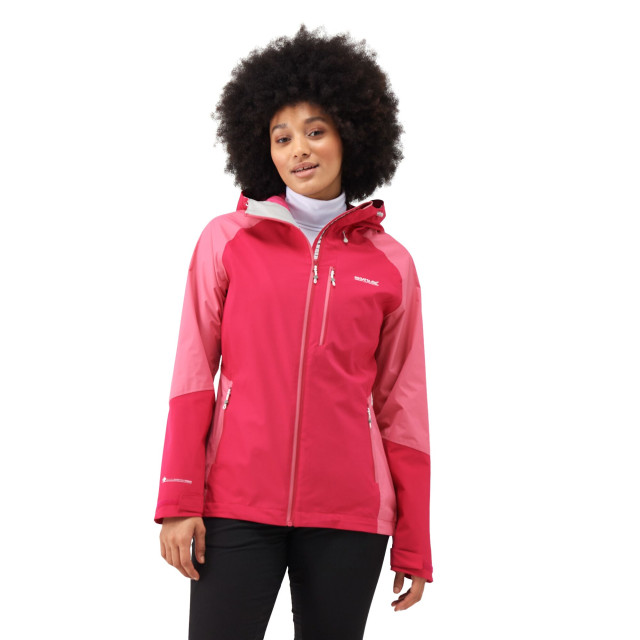 Regatta Dames highton iv stretch regenjas UTRG9530_pinkpotionfruitdove large