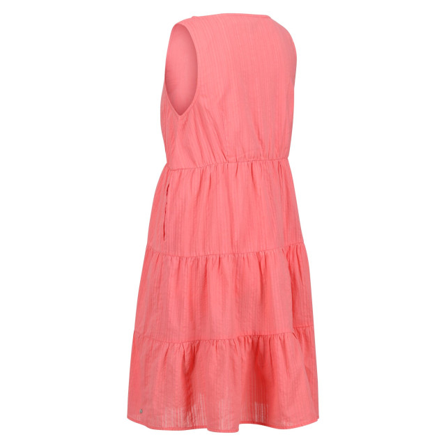 Regatta Dames zariah gestaffelde casual jurk UTRG9452_peachbloom large