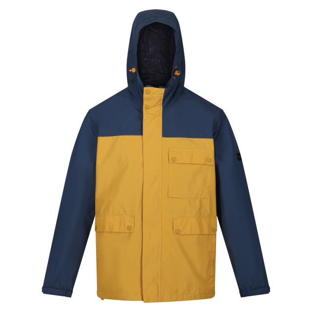 Regatta Waterdichte jas baymoor heren UTRG9414_darkdenimgoldstraw large Regatta Waterdichte jas baymoor heren UTRG9414_darkdenimgoldstraw large