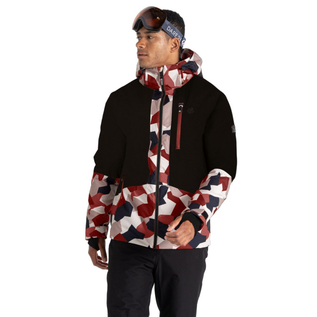 Dare2b Heren edge geometric ski jacket UTRG9419_blackclay large Dare2b Heren edge geometric ski jacket UTRG9419_blackclay large