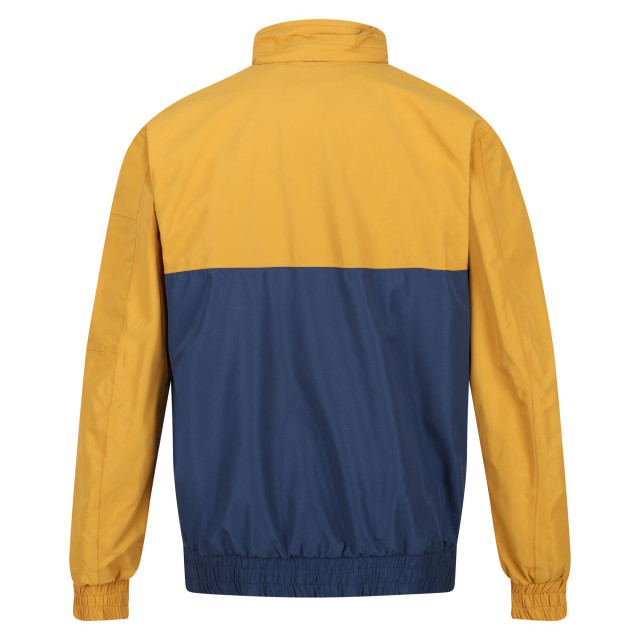 Regatta Heren shorebay colour block waterdichte jas UTRG9404_goldstrawdarkdenim large Regatta Heren shorebay colour block waterdichte jas UTRG9404_goldstrawdarkdenim large