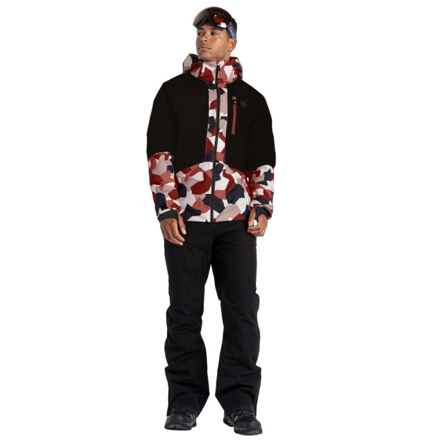 Dare2b Heren edge geometric ski jacket UTRG9419_blackclay large Dare2b Heren edge geometric ski jacket UTRG9419_blackclay large