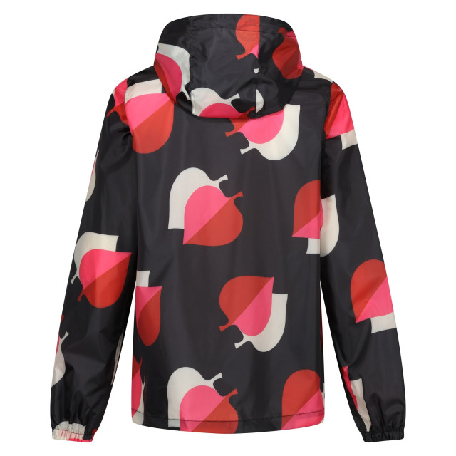 Regatta Dames orla kiely pack-it leaves waterdichte jas UTRG9397_shadowelmpink large