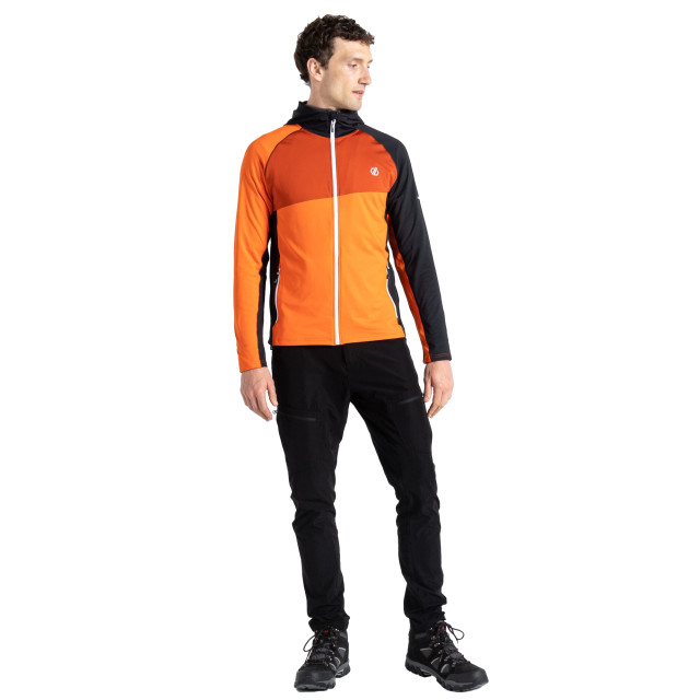 Dare2b Heren touring hooded stretch full zip jacket UTRG9334_puffinsorangerooibostea large Dare2b Heren touring hooded stretch full zip jacket UTRG9334_puffinsorangerooibostea large