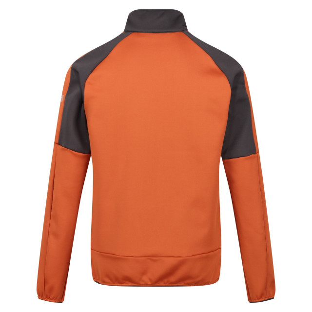 Regatta Heren yare vii full zip soft shell jas UTRG9344_burntcopperorangepepper large Regatta Heren yare vii full zip soft shell jas UTRG9344_burntcopperorangepepper large