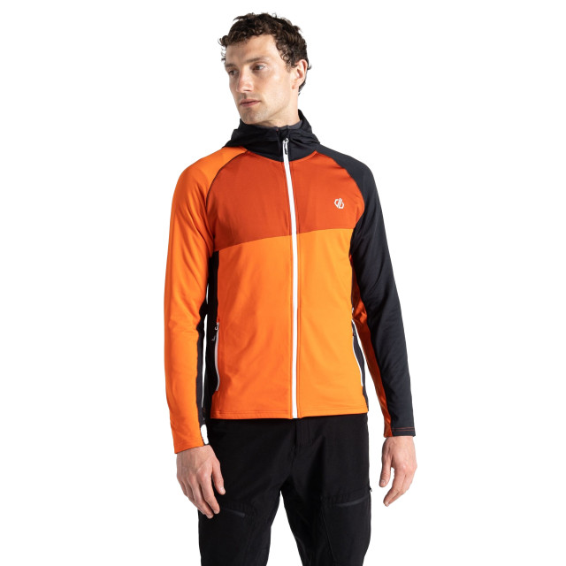 Dare2b Heren touring hooded stretch full zip jacket UTRG9334_puffinsorangerooibostea large Dare2b Heren touring hooded stretch full zip jacket UTRG9334_puffinsorangerooibostea large