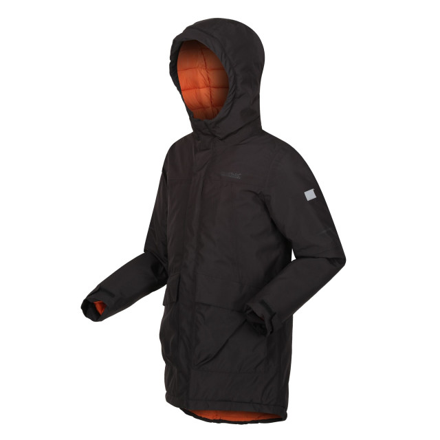 Regatta Farbank ski jas voor kinderen UTRG9317_blackburntcopper large