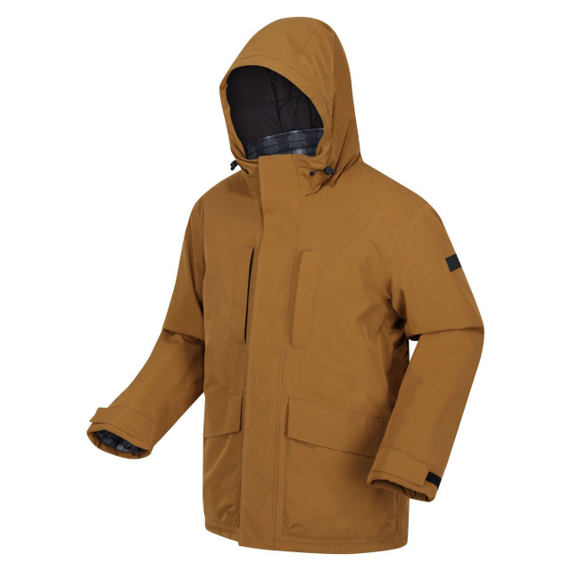 Regatta Heren ronin waterdichte jas UTRG9300_umber large Regatta Heren ronin waterdichte jas UTRG9300_umber large
