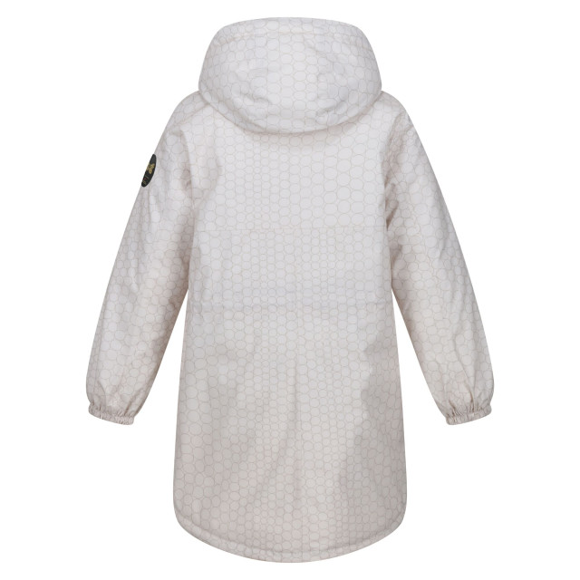 Regatta Dames christian lacroix cailar pearl waterdichte longline-jas UTRG9205_beigeblack large