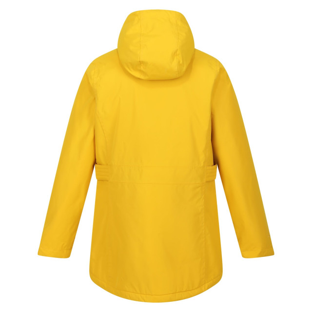 Regatta Dames brenlyn abstract hearts waterdichte jas UTRG9209_sunsetblack large