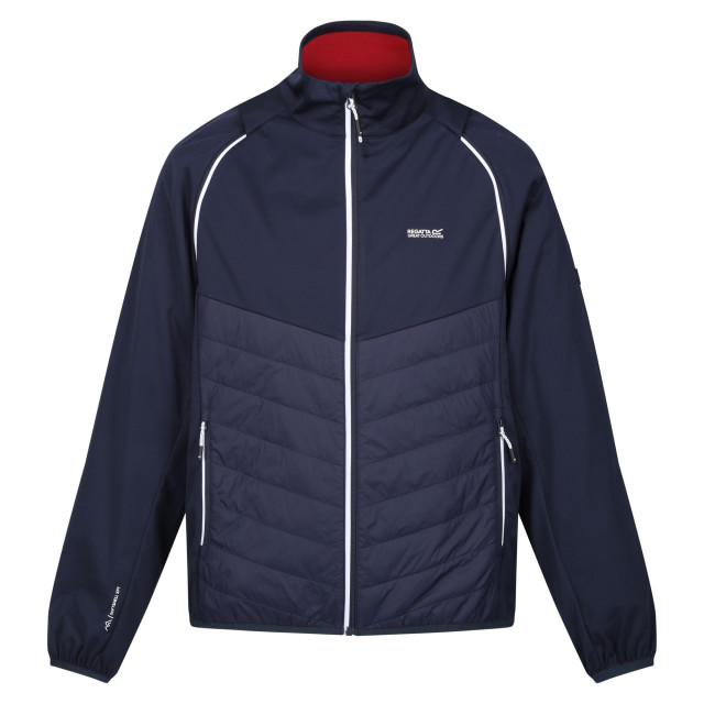 Regatta Heren steren hybride zachte shell jas UTRG9163_navydangerred large Regatta Heren steren hybride zachte shell jas UTRG9163_navydangerred large