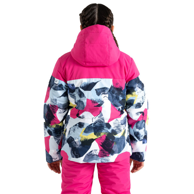 Dare2b Kinder/kids liftie abstract berg skijas UTRG9131_purepinkquietblue large
