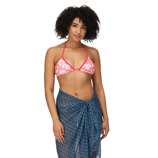 Regatta Dames hibiscus bikinitop UTRG9134_peachbloom large