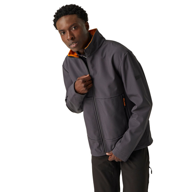 Regatta Heren dendrick soft shell jas UTRG9140_ashorangepepper large Regatta Heren dendrick soft shell jas UTRG9140_ashorangepepper large